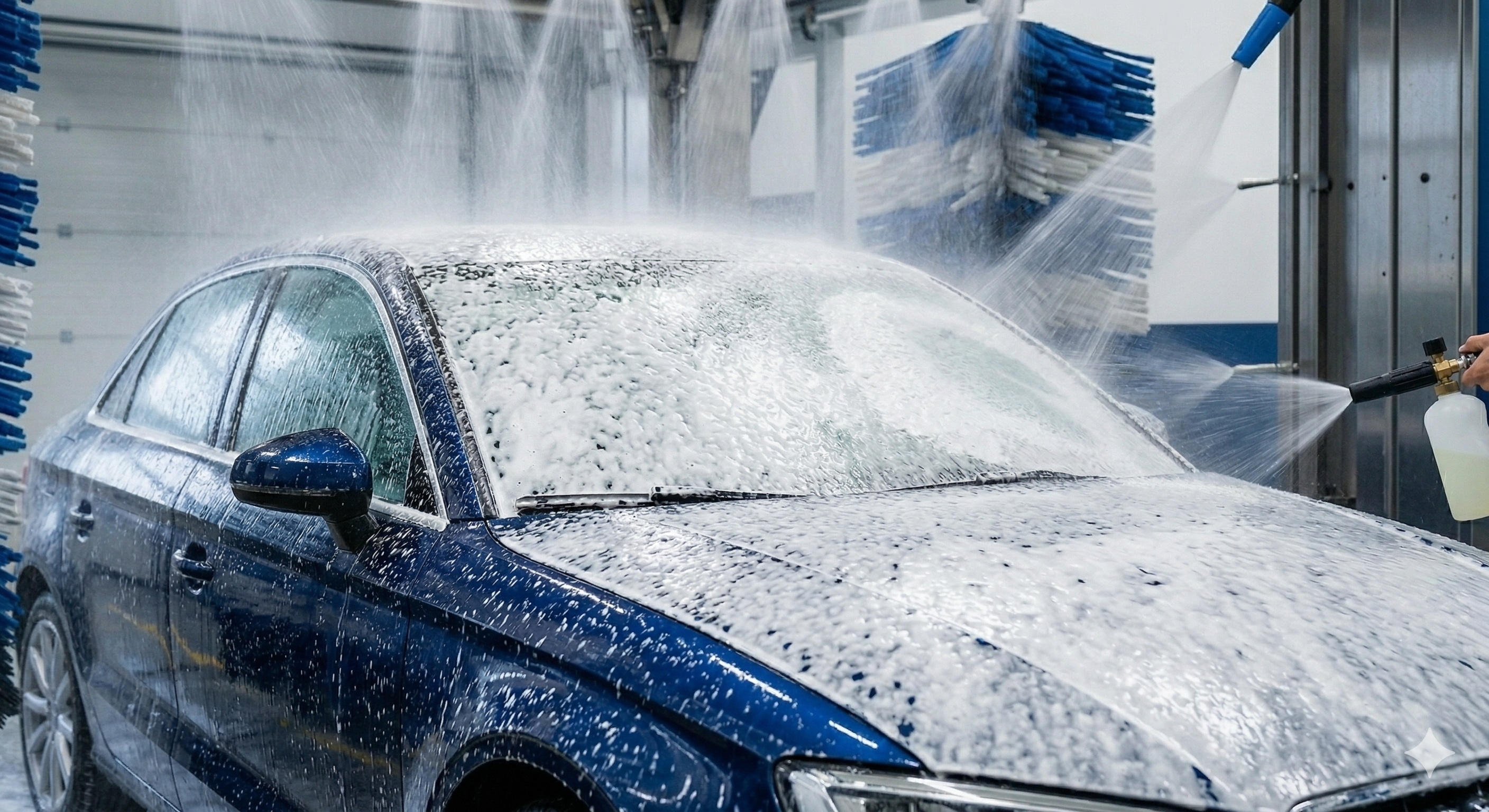 Limpeza externa de carro